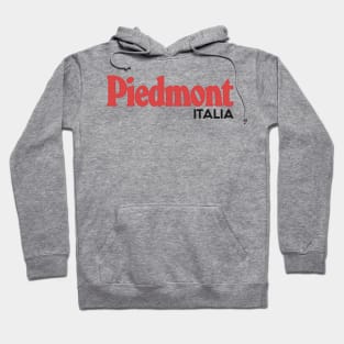 Piedmont / Piemonte - Retro Style Italian Region Design Hoodie